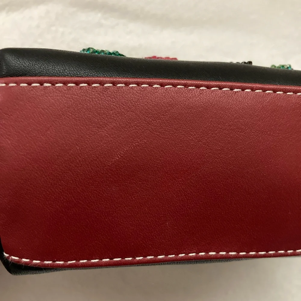 VTG Isabella Fiore Floral Embellished Clutch Bag NEVER USED - Picture 14 of 16